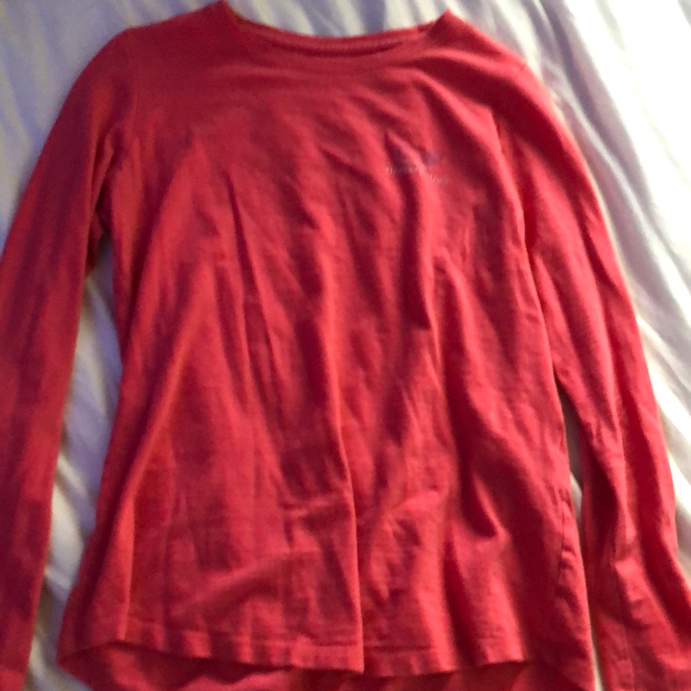 Women’s pink vineyard vines long sleeve shirt